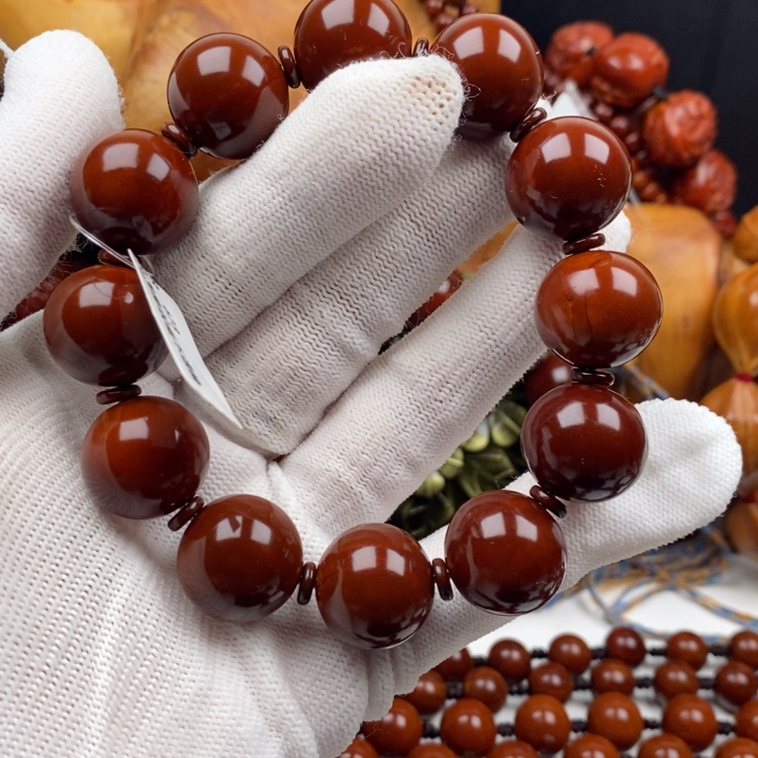 橄榄核手串诺*金我想知道