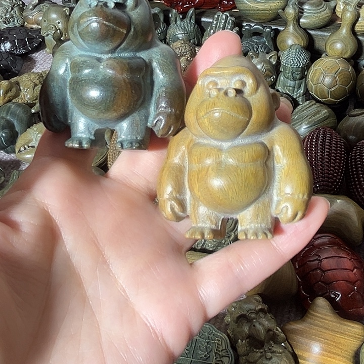 ****F木阿根廷绿檀木手把件