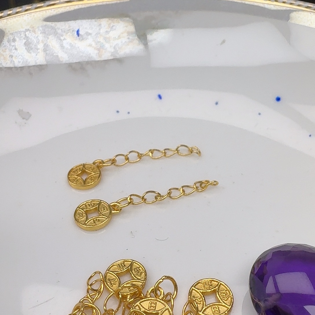 颈饰银S925镶嵌紫晶紫水晶925镶嵌2