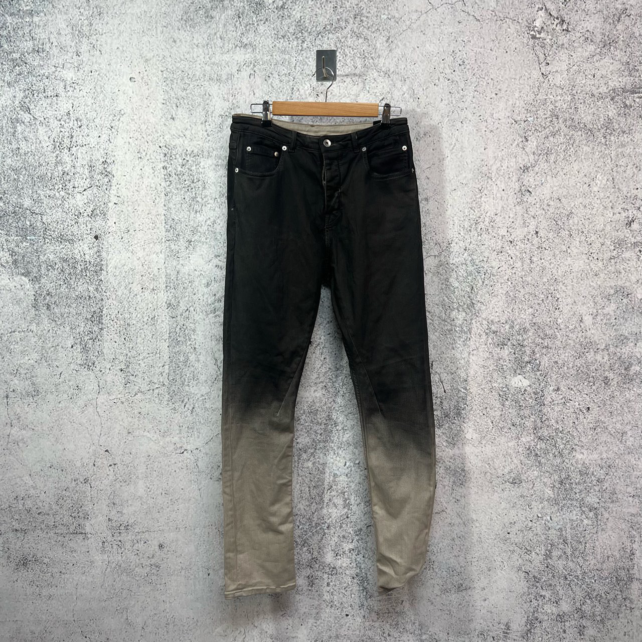 99新 RICKOWENS 24新款 渐变 牛仔裤/32码 /公价8000 /#2332