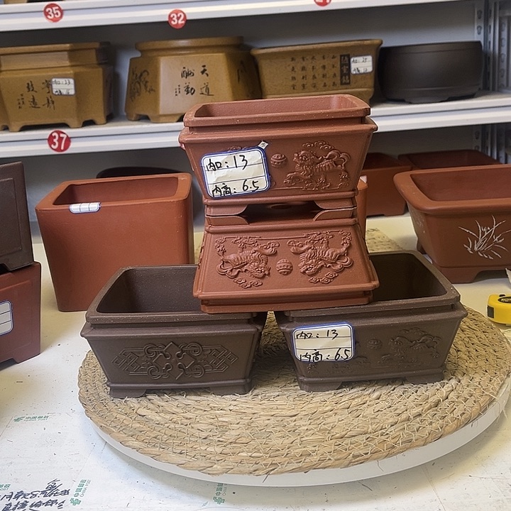 紫砂花盆紫砂艺术