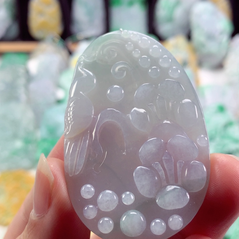 【闪购商品】翡翠吊坠(不含链)未镶嵌