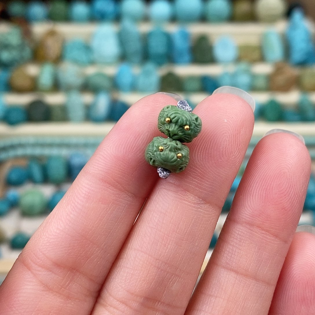 未镶嵌绿松石珠宝奇石8