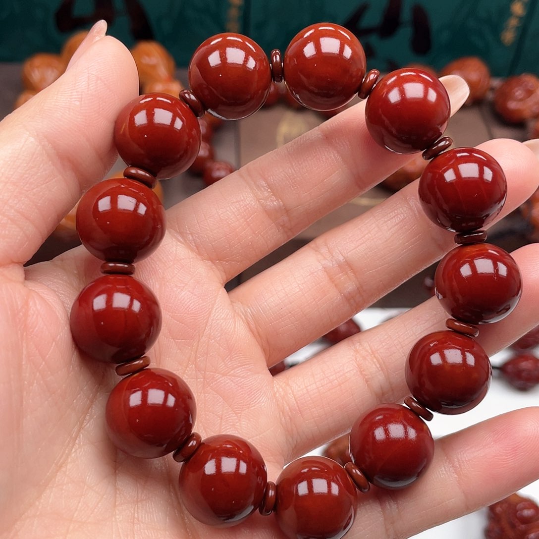 橄榄核手串光珠手串