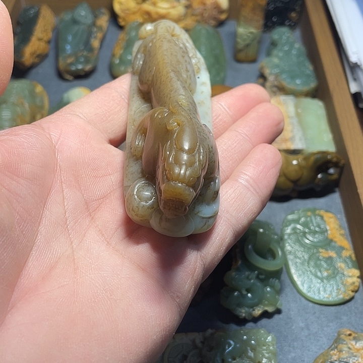 岫岩老玉（透闪石质玉）未镶嵌挂件