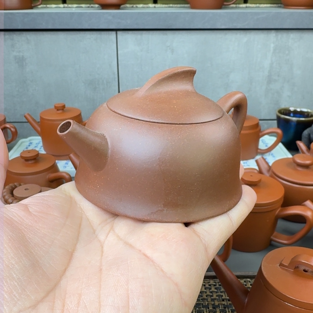 紫砂茶壶紫泥奥特壶