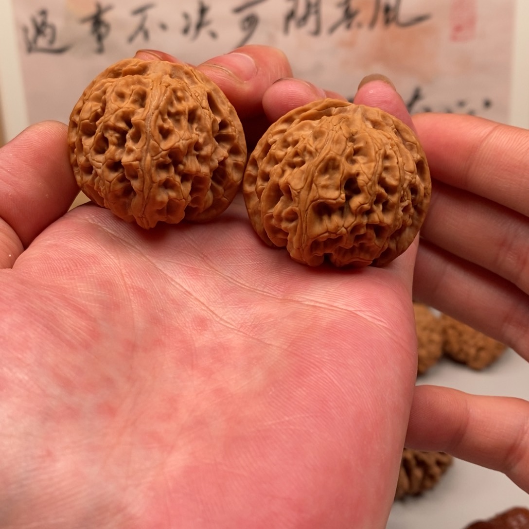 文玩核桃把件全品苹果园