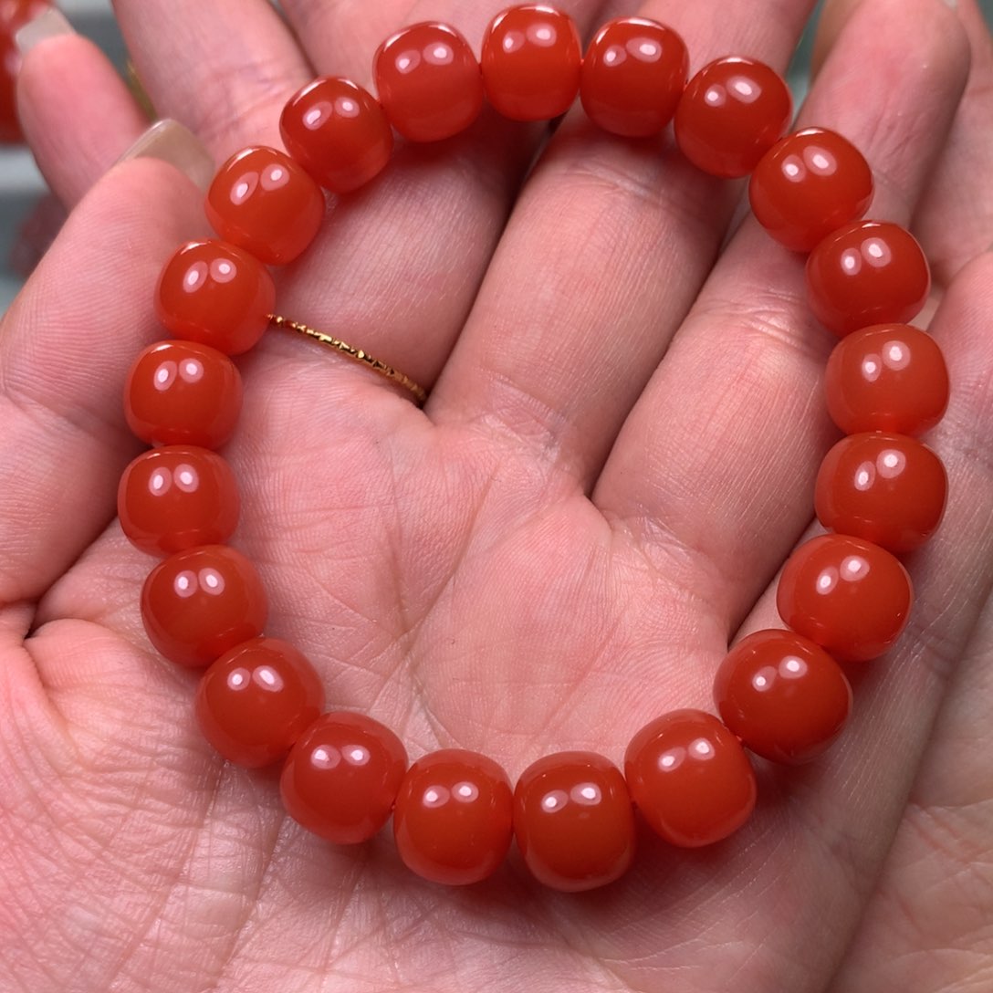 未镶嵌10➕串南红玛瑙