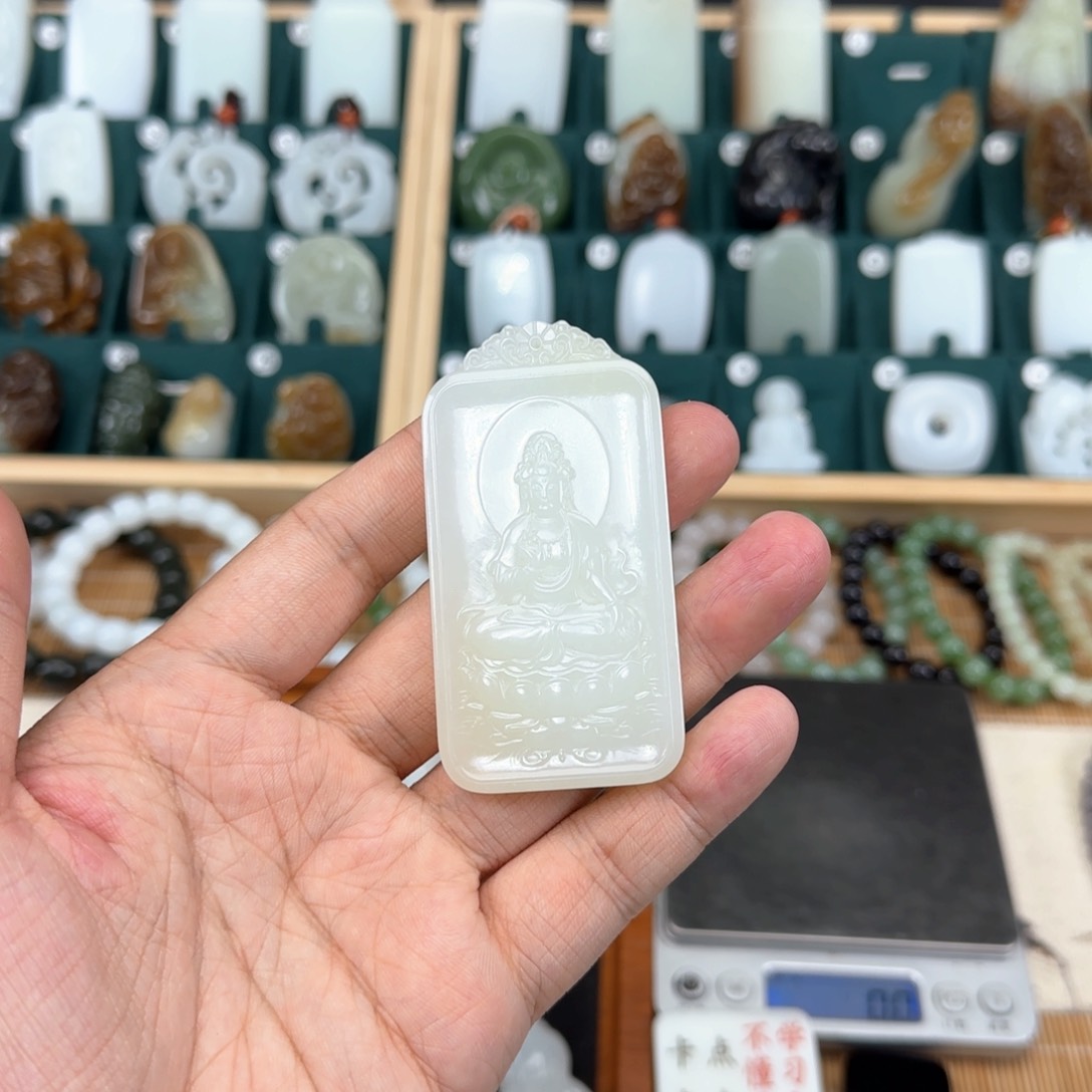 和田玉挂件未镶嵌