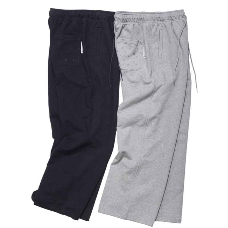 【樱屿】N家帆船星星显瘦百搭阔腿宽松复古休闲卫衣卫裤套装