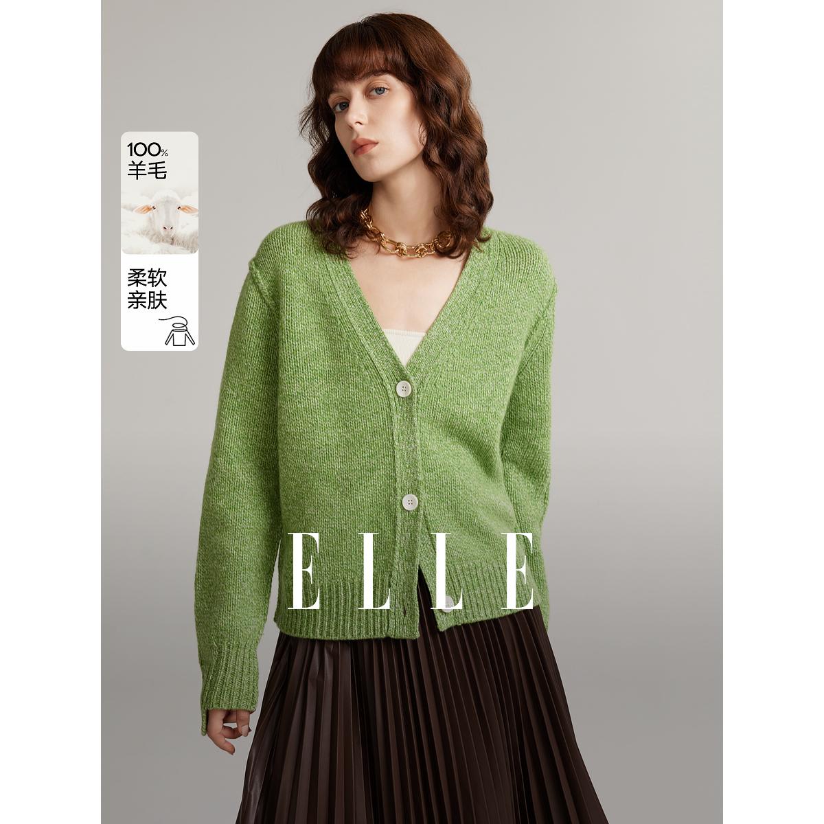 【赵老板专属】绵羊毛法式优雅气质毛衣新款雅丹风EZ40211