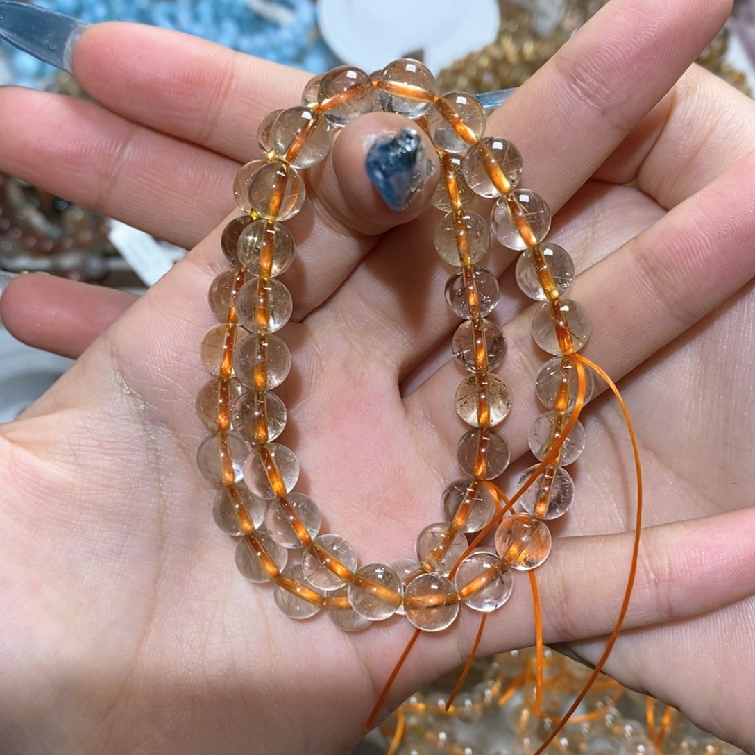 水晶手链未镶嵌手链