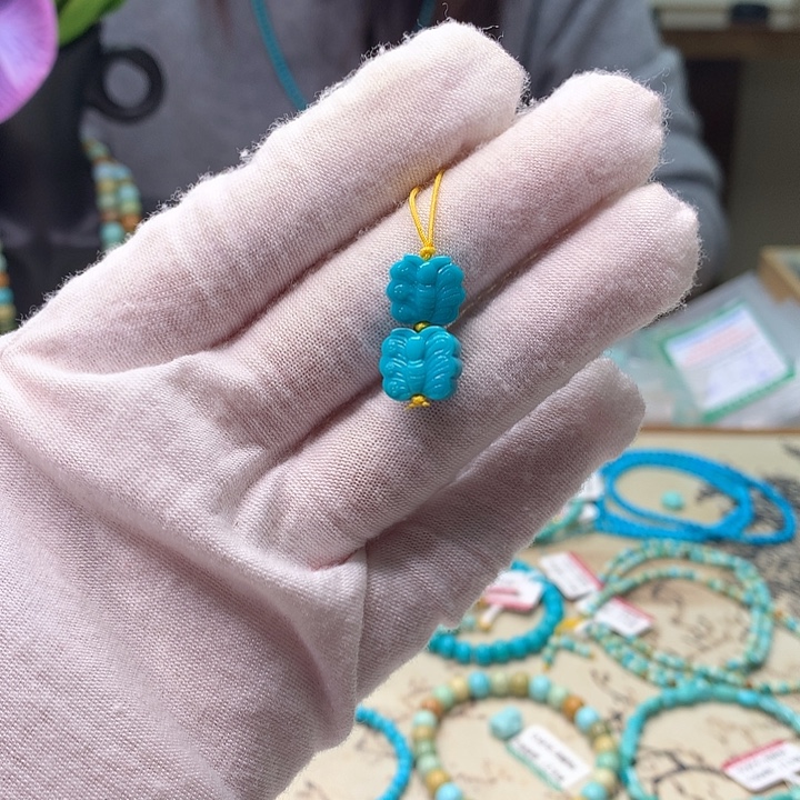 绿松石未镶嵌配饰