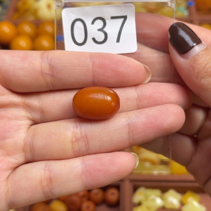 蜜蜡未镶嵌珠宝奇石老蜡橘皮小枣珠