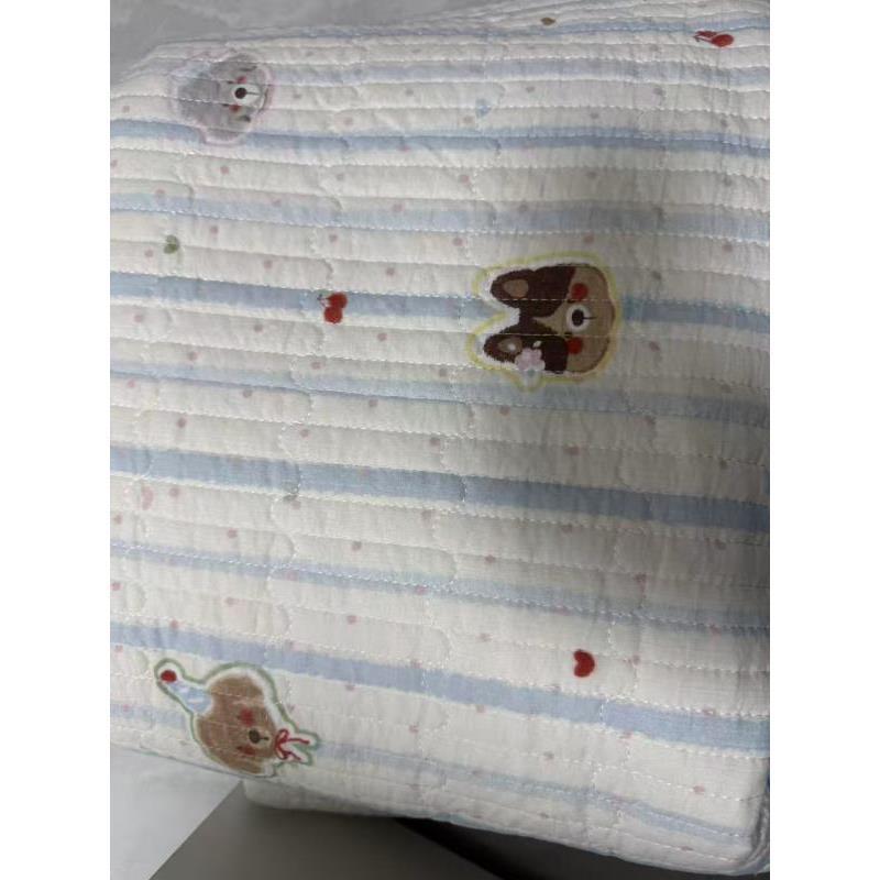【京会社】四季通用水洗棉床盖200*230cm软萌小狗