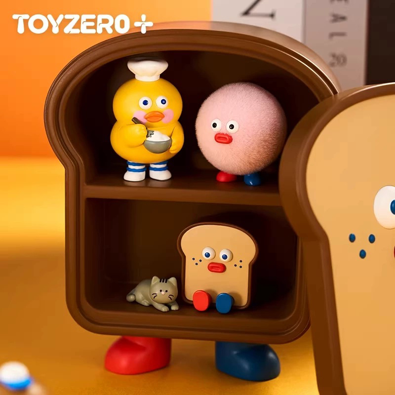 【拆盒】早午餐兄弟胖胖吐司系列MINI盲盒_潮玩盲盒系列