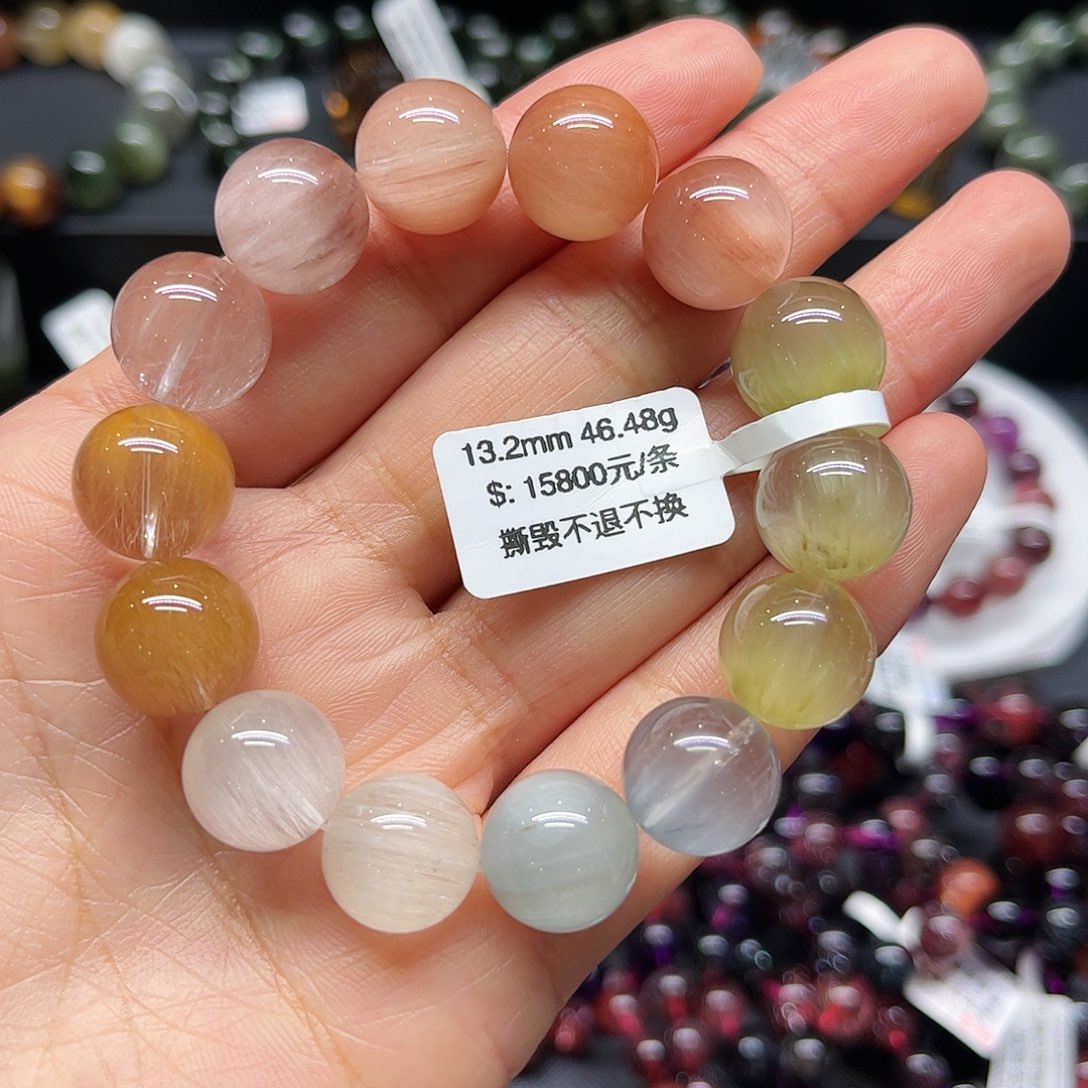 水晶手链未镶嵌手链