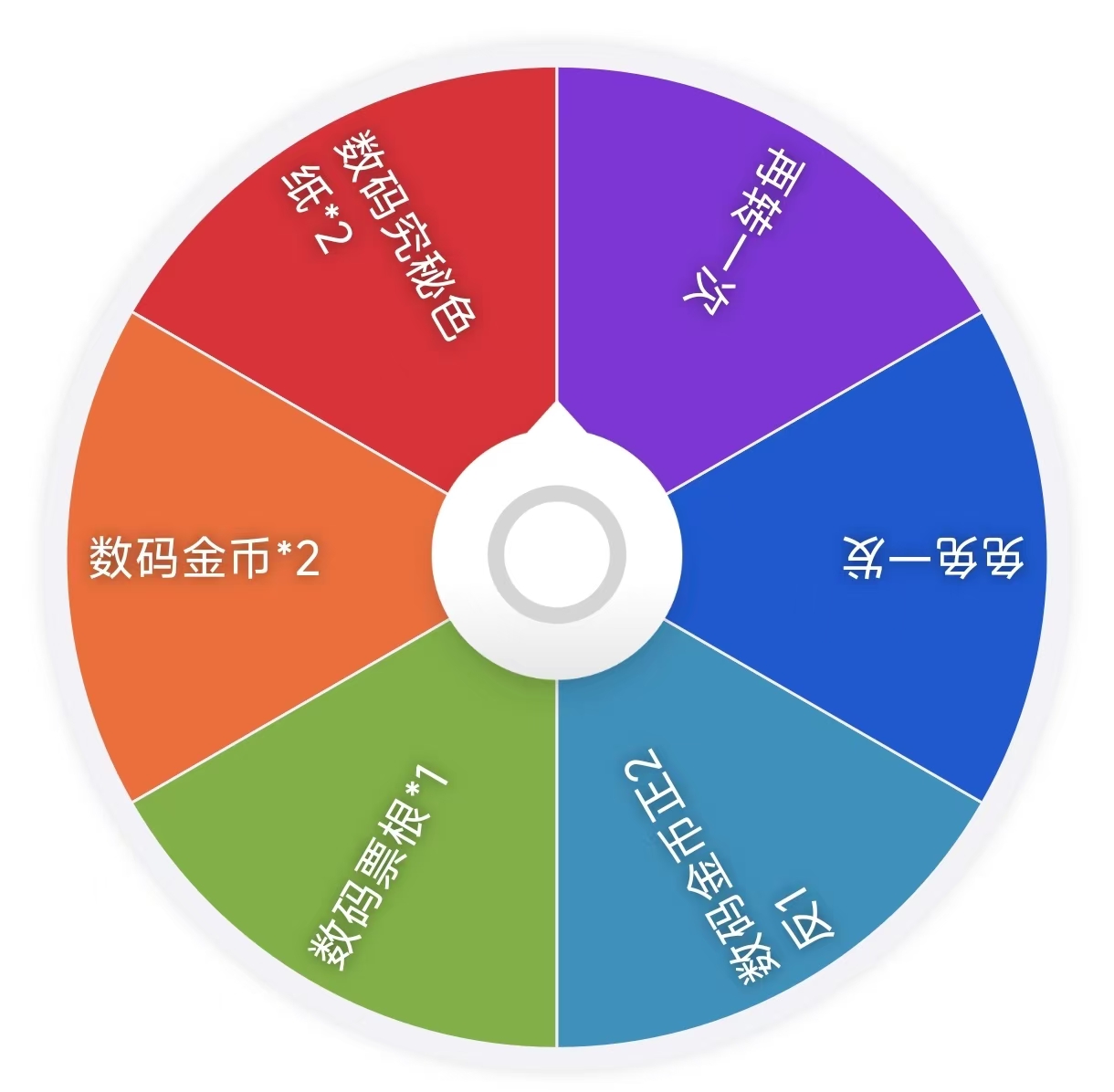 数码宝贝x六分之一票根/金币/色纸/免免大转盘收藏盲盒