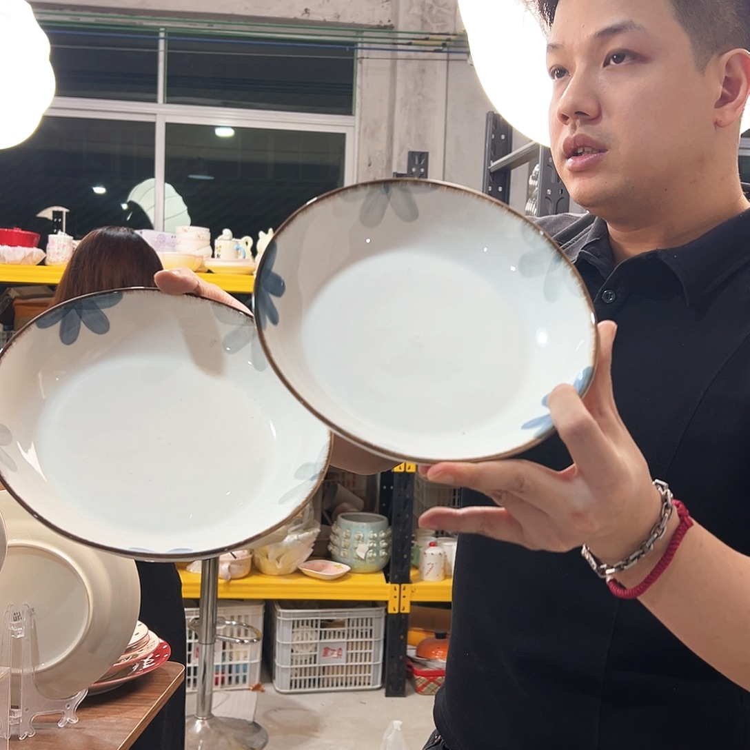 潮州陶瓷微瑕源头厂家9寸