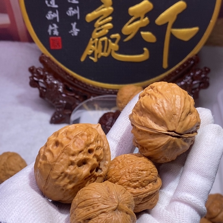 文玩核桃把件?***］玄武金蟾44尺