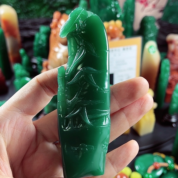 四川石雅安绿名贵石材