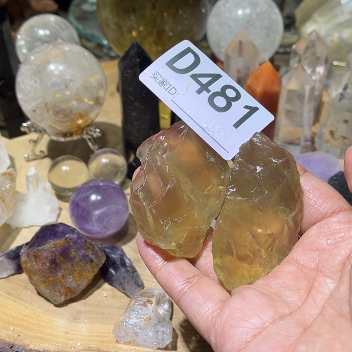 布****珠宝半成品未镶嵌水晶默认微瑕