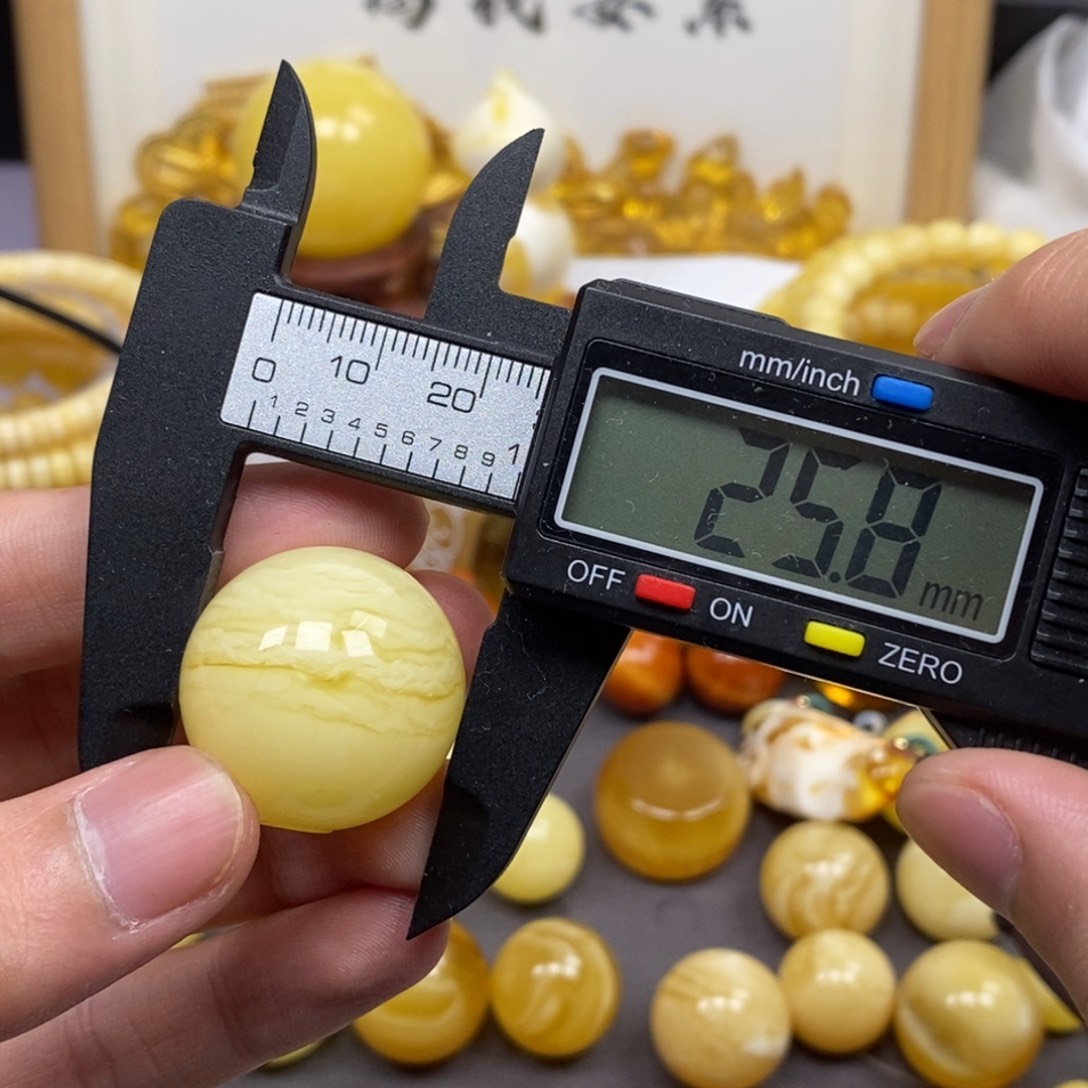 琥珀未镶嵌裸石蜜蜡