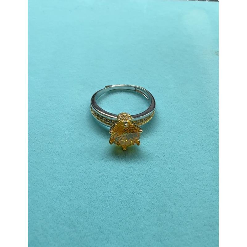 [南非甄选】 NFZX   LC-170 双色黄色戒指 2