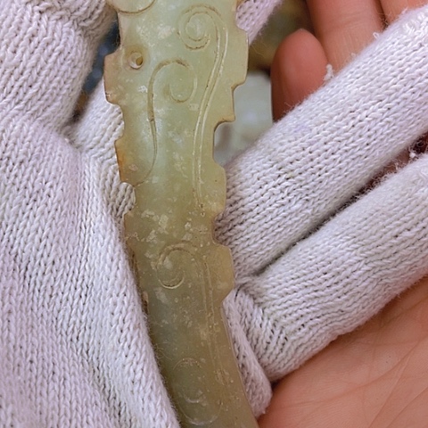 和田玉（白玉）挂件未镶嵌