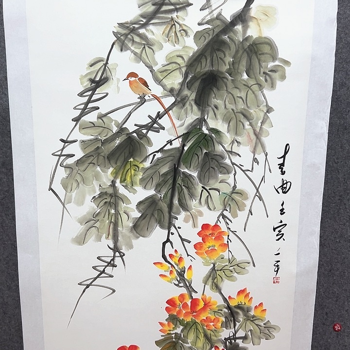 国画哪吒位大可爱可以