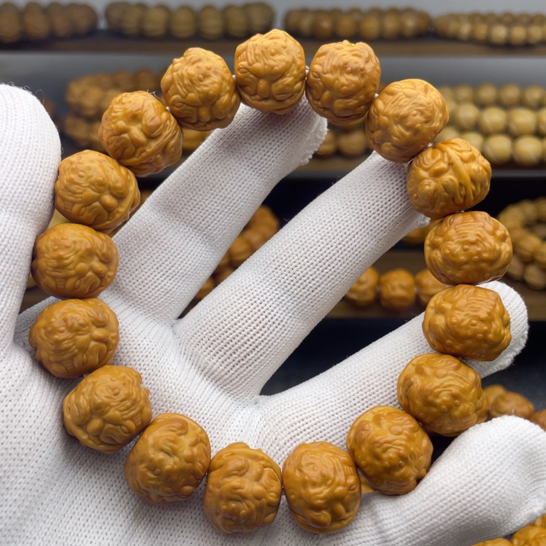 手串猴头核桃金蝉手串