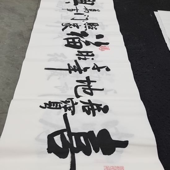 翰墨白武坤老师作品一副