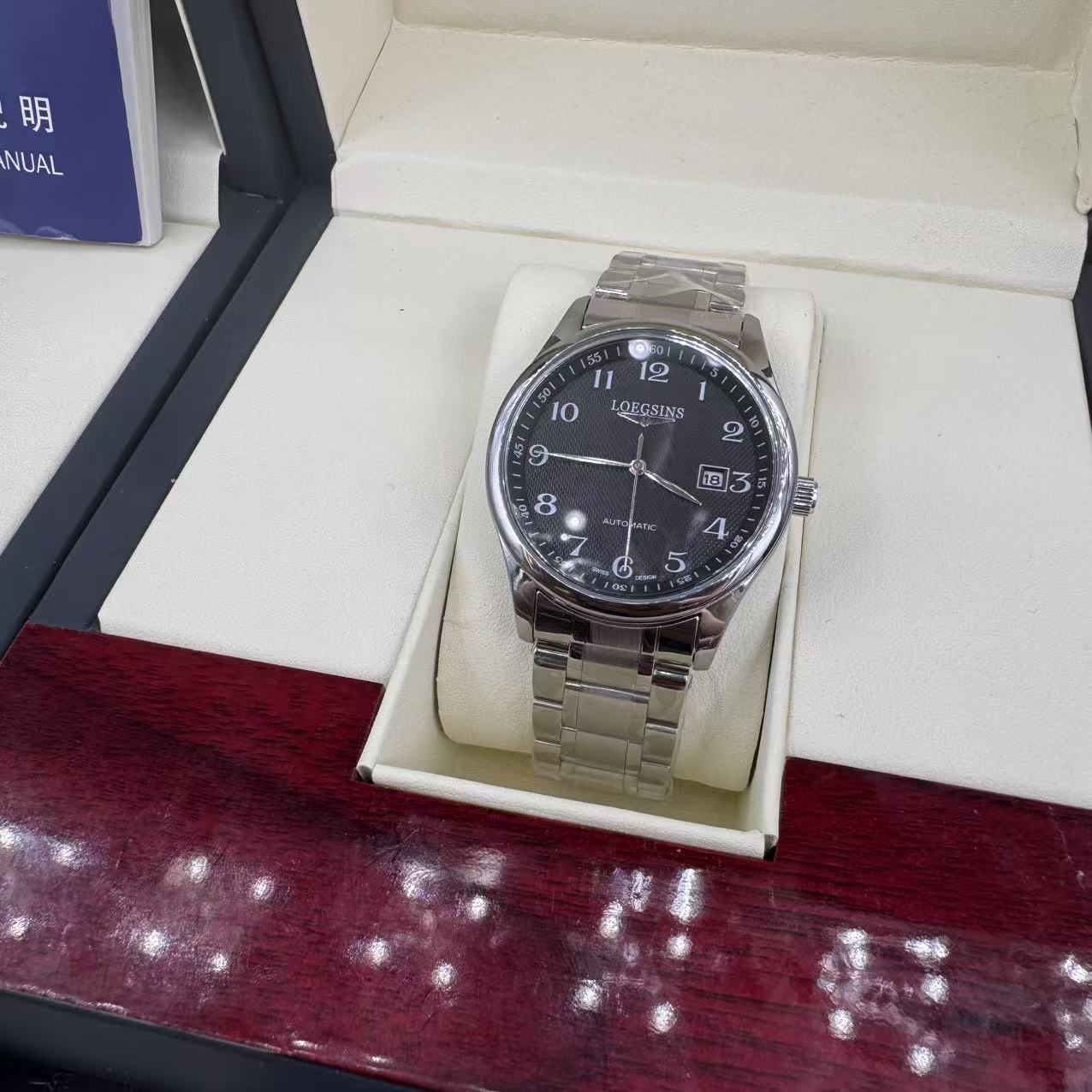 全新 经典名匠系列黑/全自动机械表/42MM/国内现货男士腕表LG023