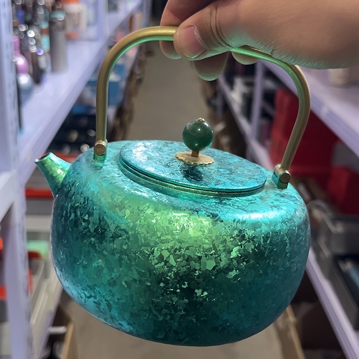 绿色博友纯钛烧水壶