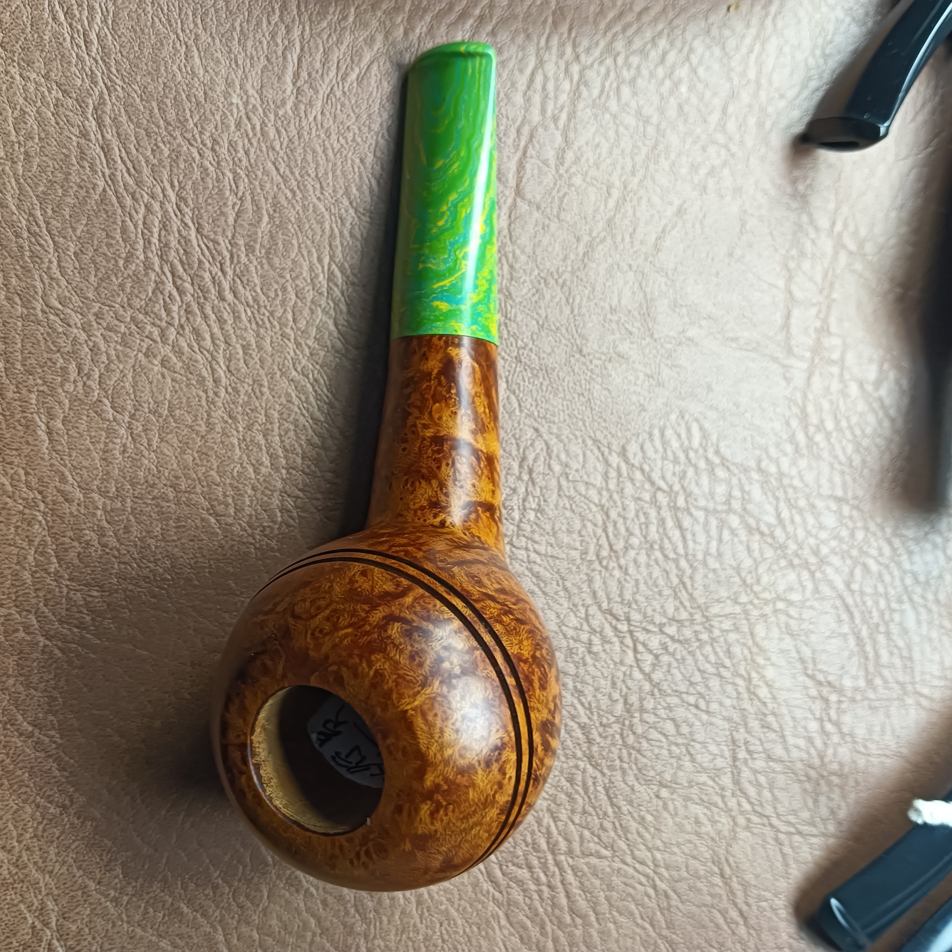 手工石楠木烟斗经典外交官斗便携直式实木烟具