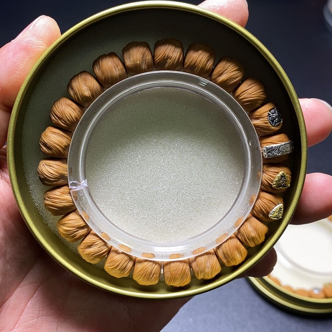 猴头核桃手串四标鬼印无相尺寸10+全品15号