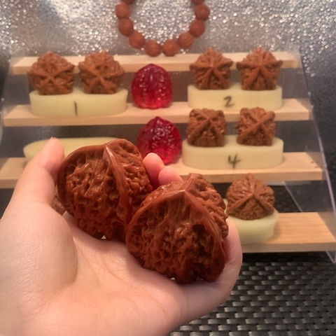 吊坠猴头核桃赵*官帽