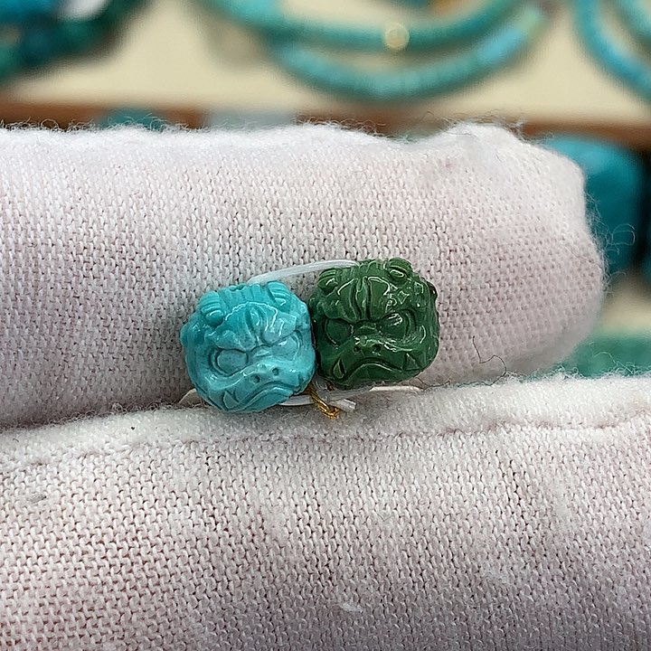 绿松石挂件未镶嵌