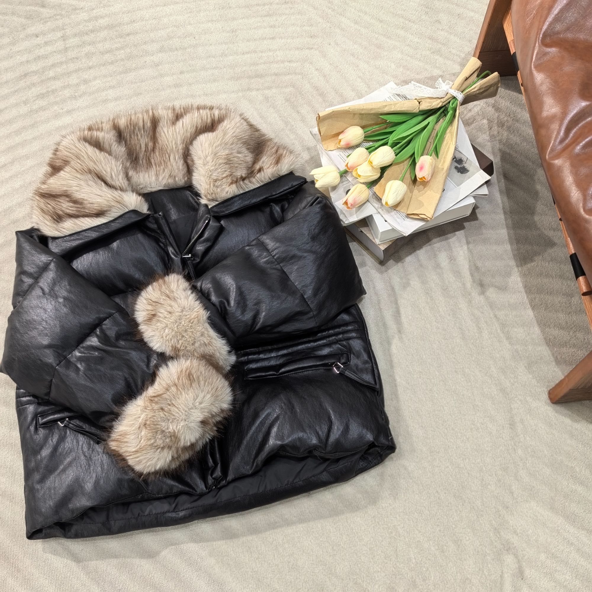 L衣长56    8105【英伦往事】加厚外套