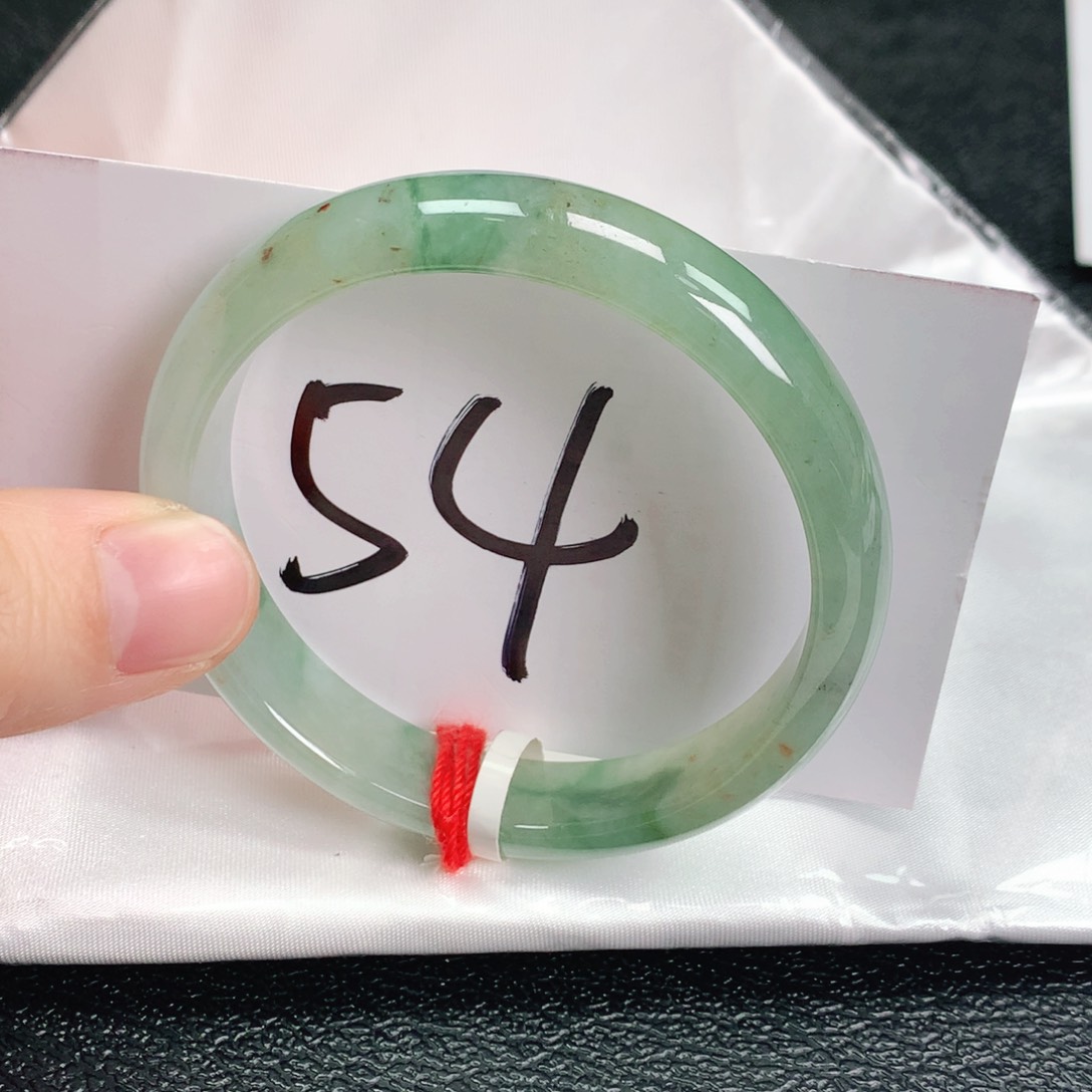 翡翠手镯未镶嵌54正