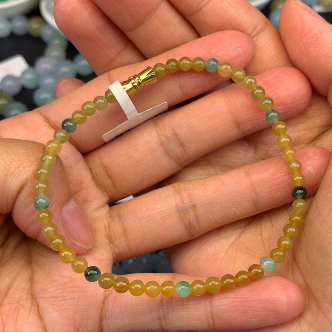 翡翠未镶嵌颈饰天然缅甸翡翠A货