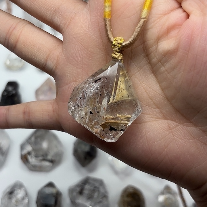 颈饰未镶嵌水晶闪灵钻项链