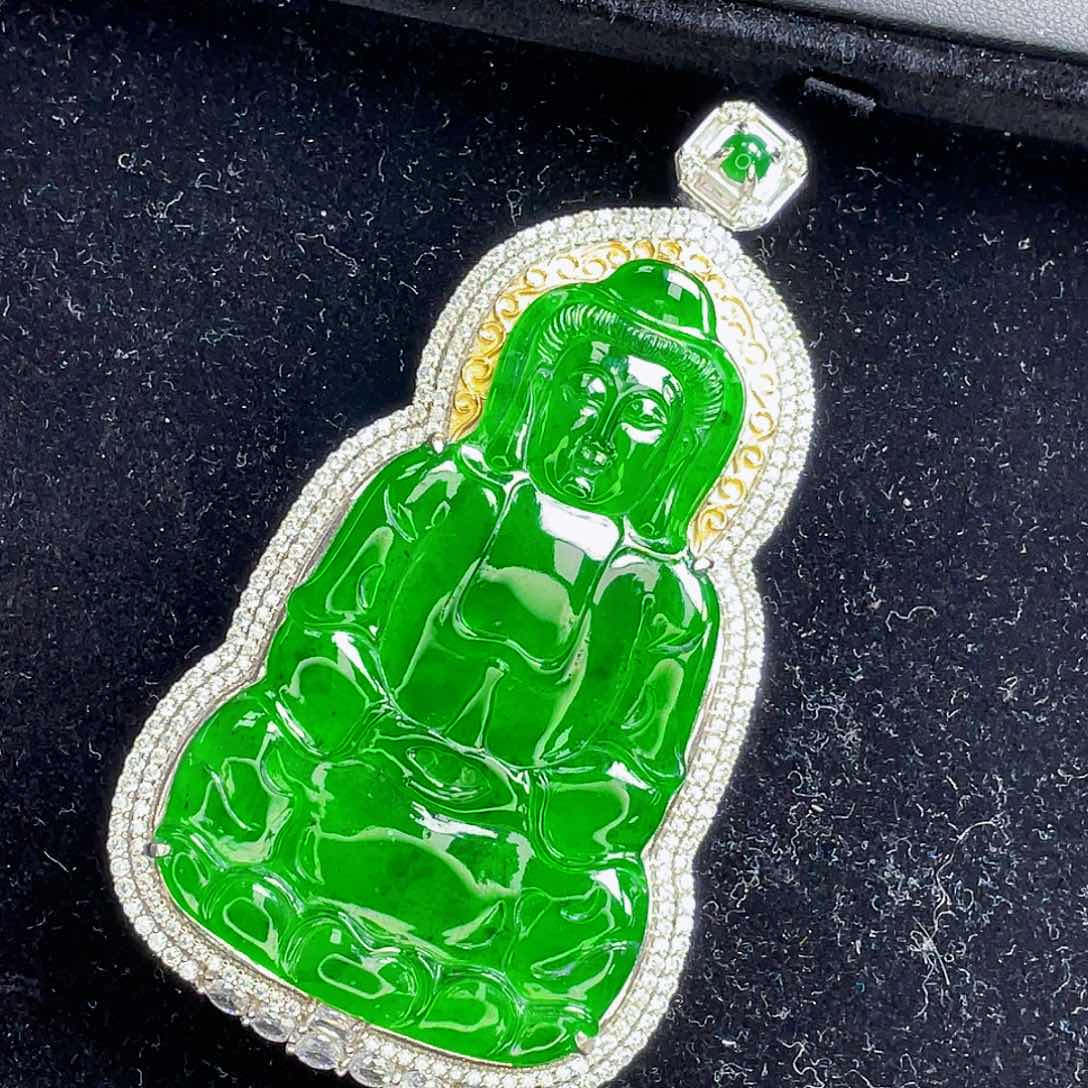 翡翠吊坠(不含链)未镶嵌