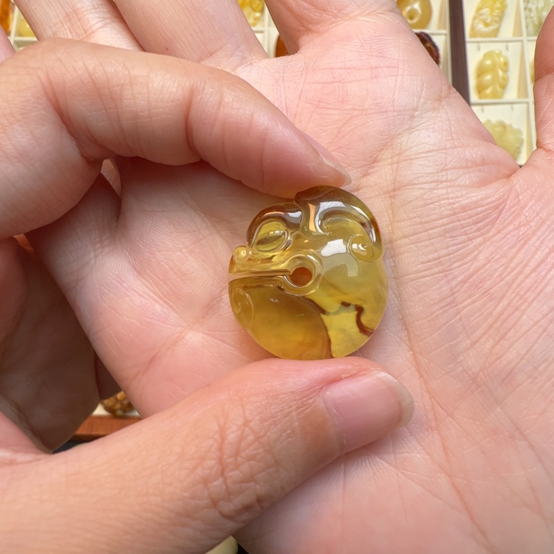 蜜蜡未镶嵌裸石蜜蜡