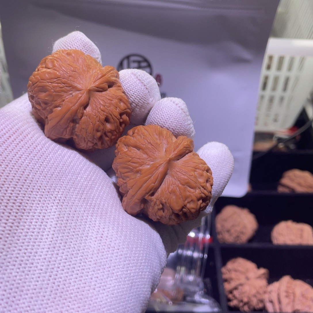 文玩核桃把件平谷元宝 850