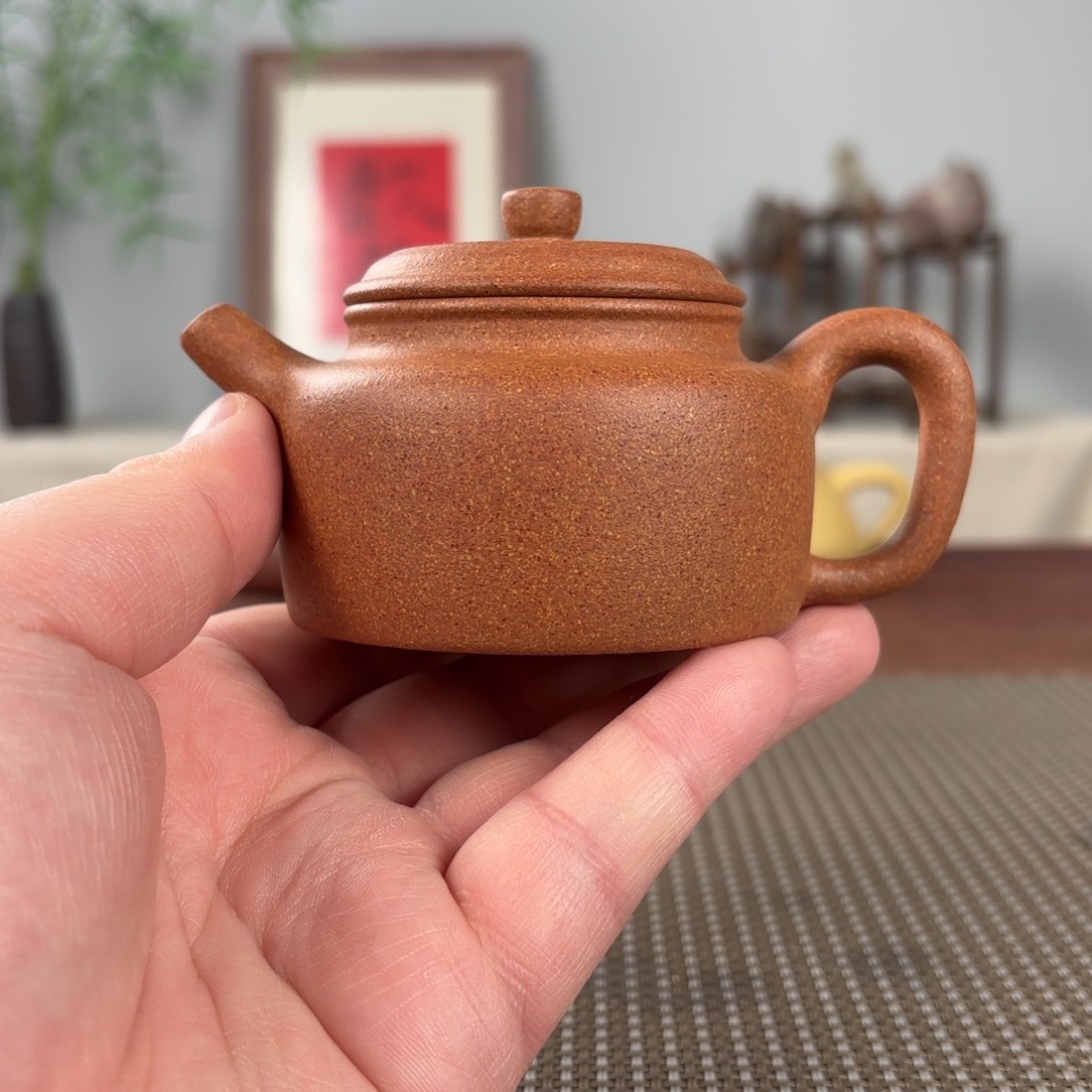紫砂茶壶黄龙山原矿紫砂壶