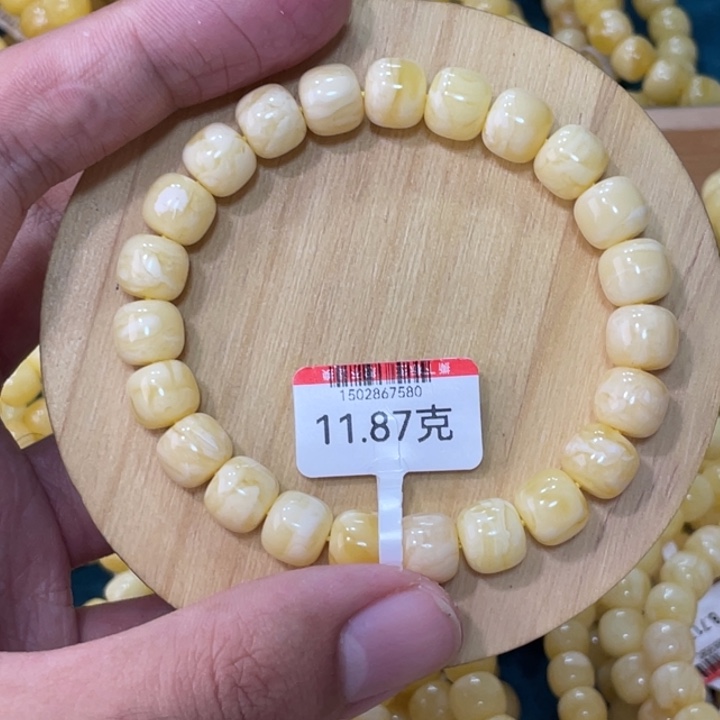 琥珀手链未镶嵌F****e蜜蜡