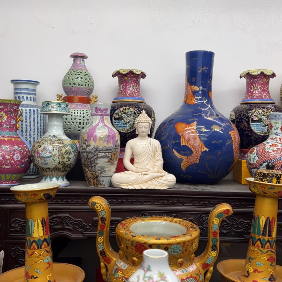 陶摆件瓷器瓷器瓷器