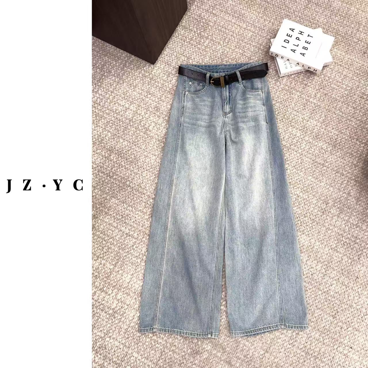 【洁子推荐】5249 宽松舒适牛仔裤