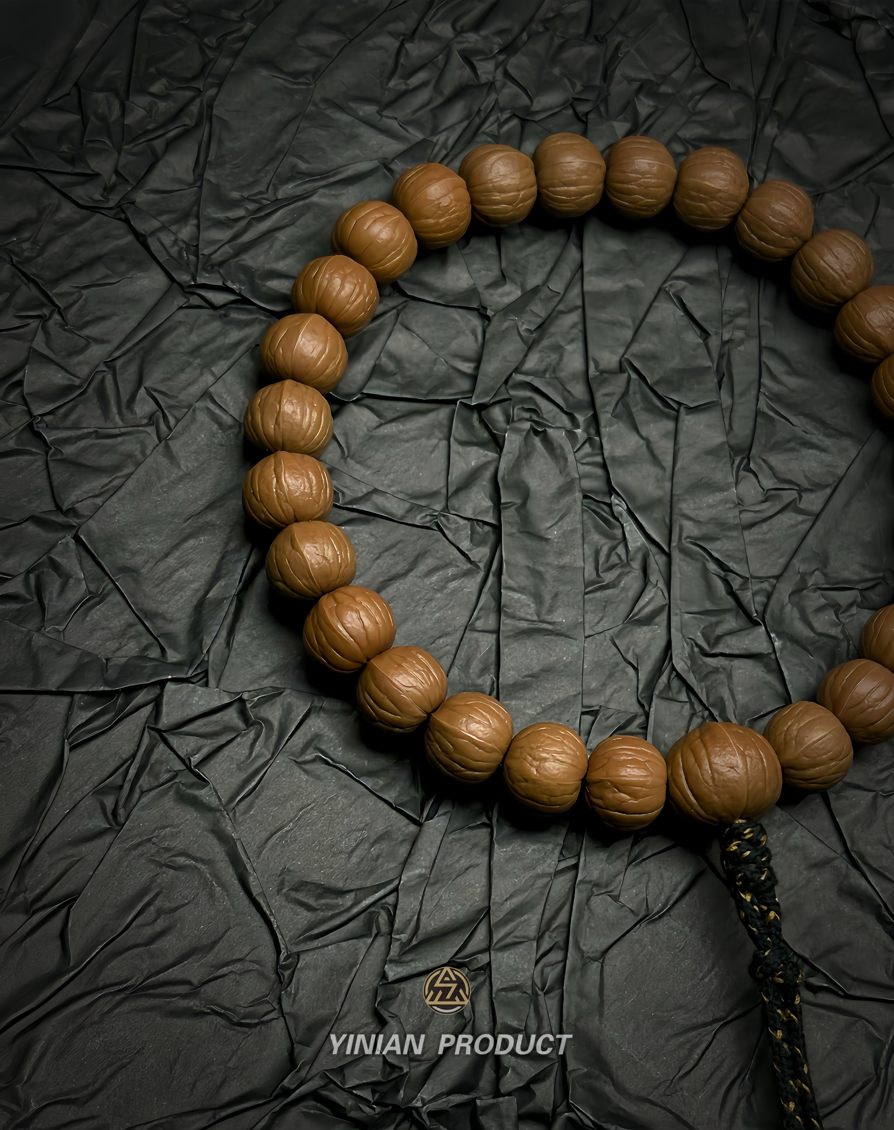 一念猴头【双鳍南瓜】手串，万颗严选真精挑（拒绝筛网）好皮质真能红。